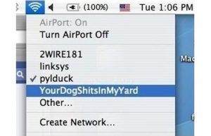 Dog Shits In My Yard Wi-Fi